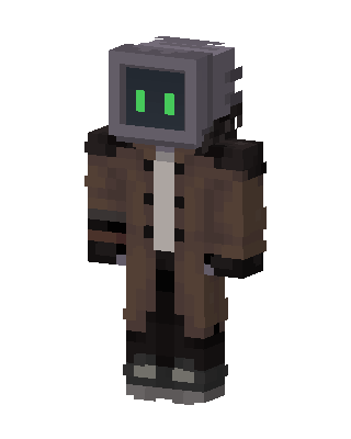 Monitor Head Wanderer skin, 3D preview