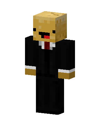 Potato In Suit skin, 3D preview