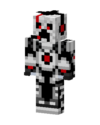 White Masked Villain skin, 3D preview