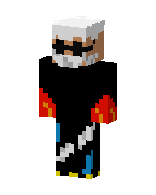 Black Hero Boy Minecraft skin