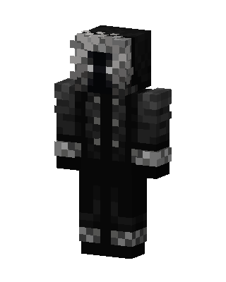 Shadow Hood skin, 3D preview