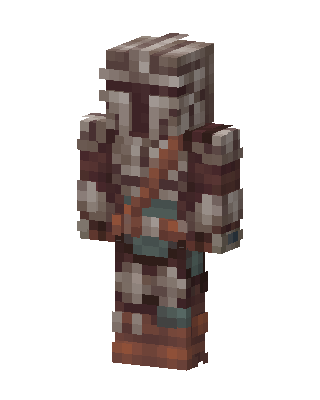 The Mandalorian skin, 3D preview