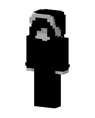 Black Gamer skin, 3D preview