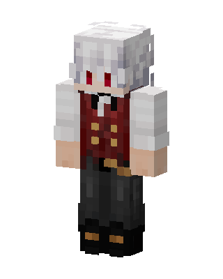 Crimson Butler skin, 3D preview