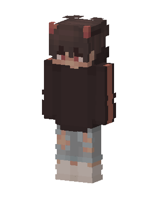Brown Player Girl Minecraft skin