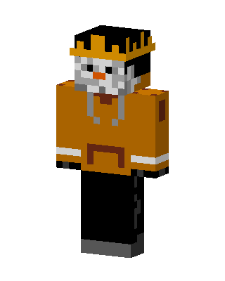 Snowman King skin, 3D preview