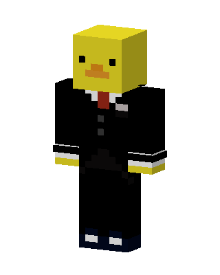 Black Suit Minecraft black skin