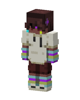 White E-Girl Minecraft skin