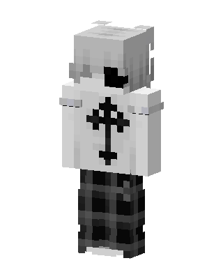 Gothic Cross Boy Minecraft skin