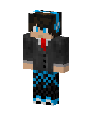 Headphone Suit Boy skin, 3D preview