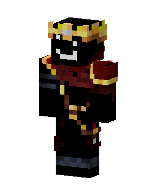 Crimson Dark King skin, 3D preview
