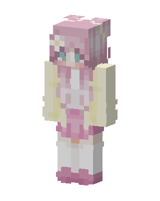 Pink Anime Girl Minecraft pink skin