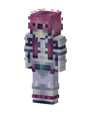 Crimson Wanderer skin, 3D preview