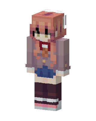 Natsuki skin, 3D preview