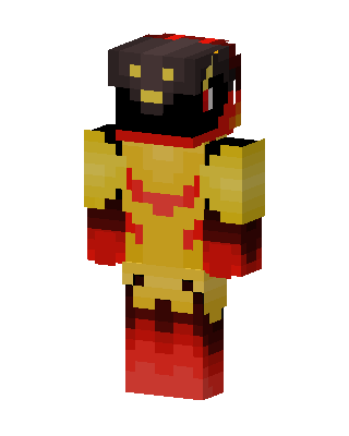 Magma Golem skin, 3D preview
