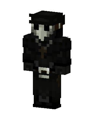 Black Hero Boy skin, 3D preview