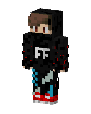 Black Hoodie Boy Minecraft skin