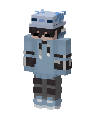 Frost Hoodie skin, 3D preview
