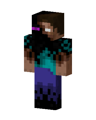 Enderman Steve Minecraft skin