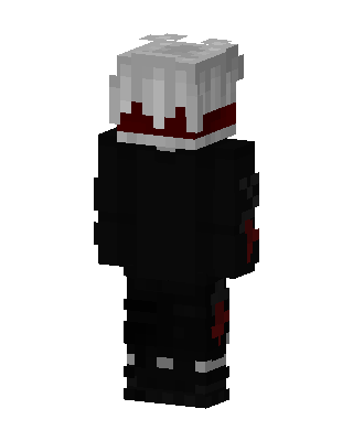 Black Player Boy skin, 3D preview