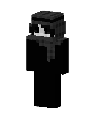 Black Villain skin, 3D preview
