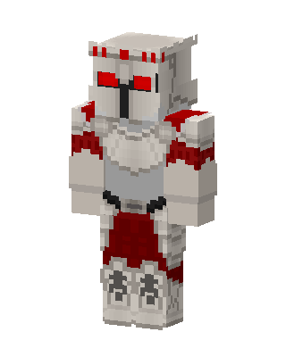 Crimson Crusader Minecraft skin