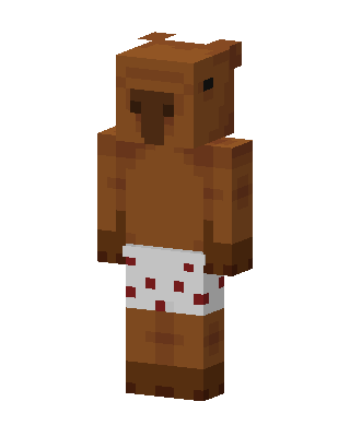 Capybara Boxers skin, 3D preview