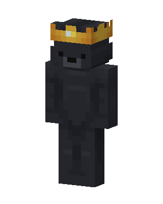 Crowned Shadow Bear skin, 3D preview