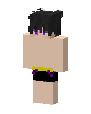 Brown E-Girl Minecraft e-girl skin