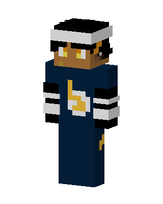 Blue Athlete Boy Minecraft skin