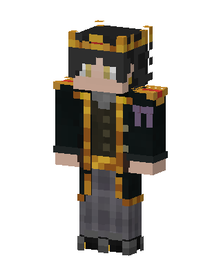 Gilded Captain skin, 3D preview