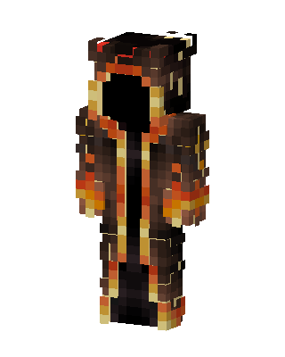 Ember Robe Minecraft skin