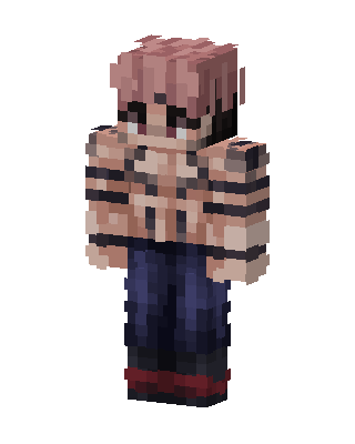 Pink Player Boy skin, 3D preview