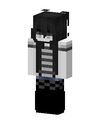 Laura Striped skin, 3D preview
