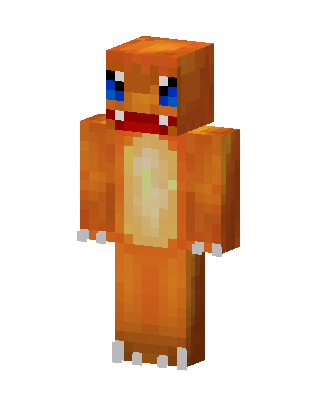 Charmander skin, 3D preview