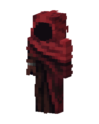Red Masked Villain Boy skin, 3D preview