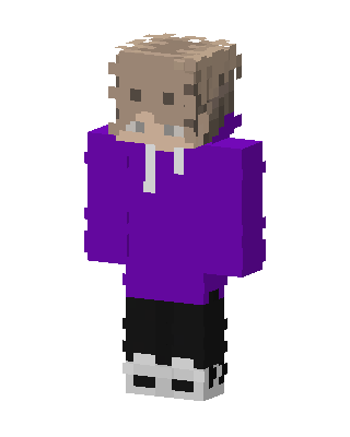 Purple Hoodie Minecraft skin
