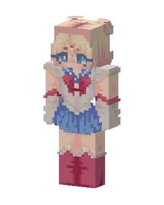 Sailor Moon skin, 3D preview