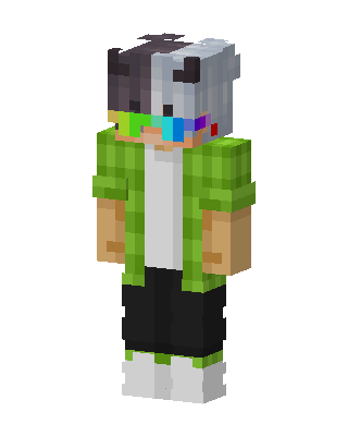 Rainbow Visor skin, 3D preview