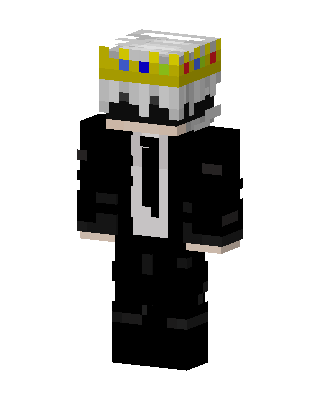 Crowned Suit Guy skin, 3D preview