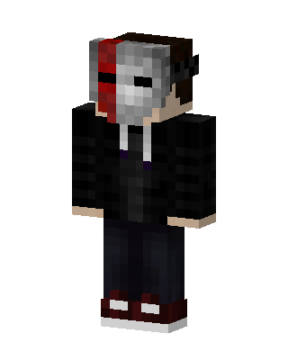 Split Mask Hoodie Minecraft hoodie skin