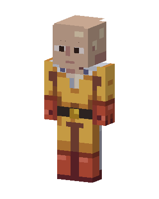 Saitama skin, 3D preview