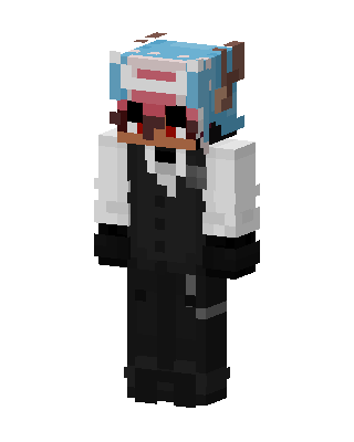 Black Player Boy skin, 3D preview