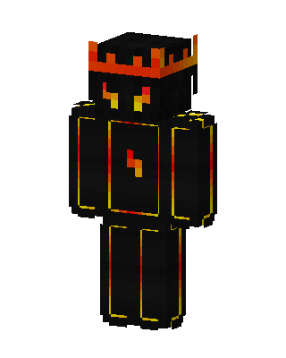 Fire King Minecraft skin