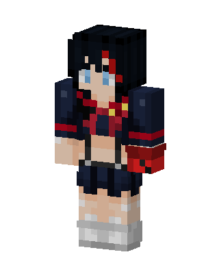 Ryuko Matoi skin, 3D preview