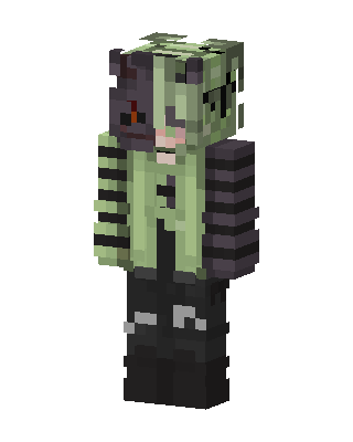 Green Animal Minecraft skin