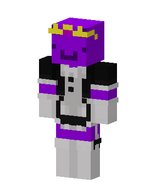Purple Maid Blob Minecraft skin
