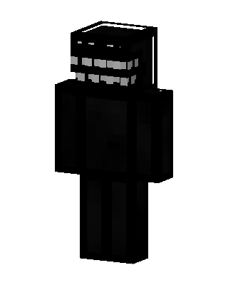 Black Villain Boy skin, 3D preview