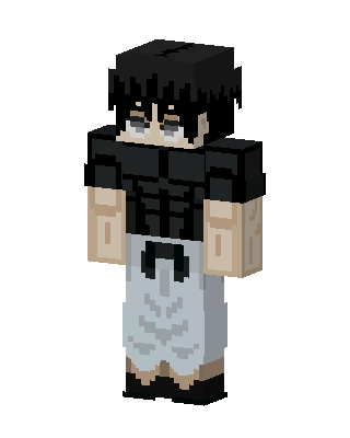 Toji Fushiguro skin, 3D preview