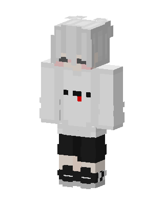 Snowy Hoodie skin, 3D preview